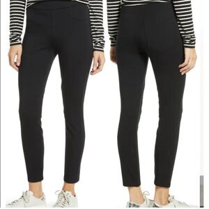 SPANX 20202R  The Perfect Black Ponte Ankle Pant  Size Large